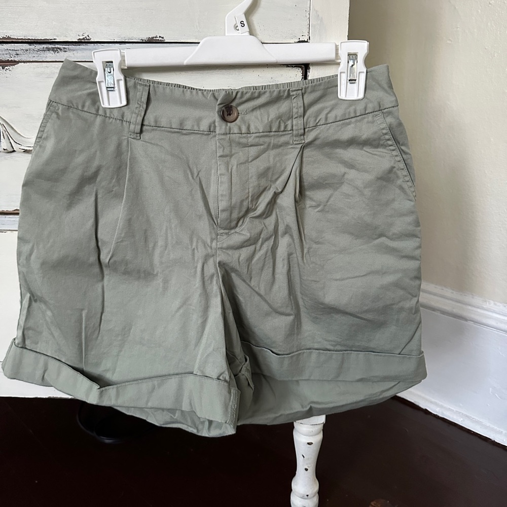 Target green shorts